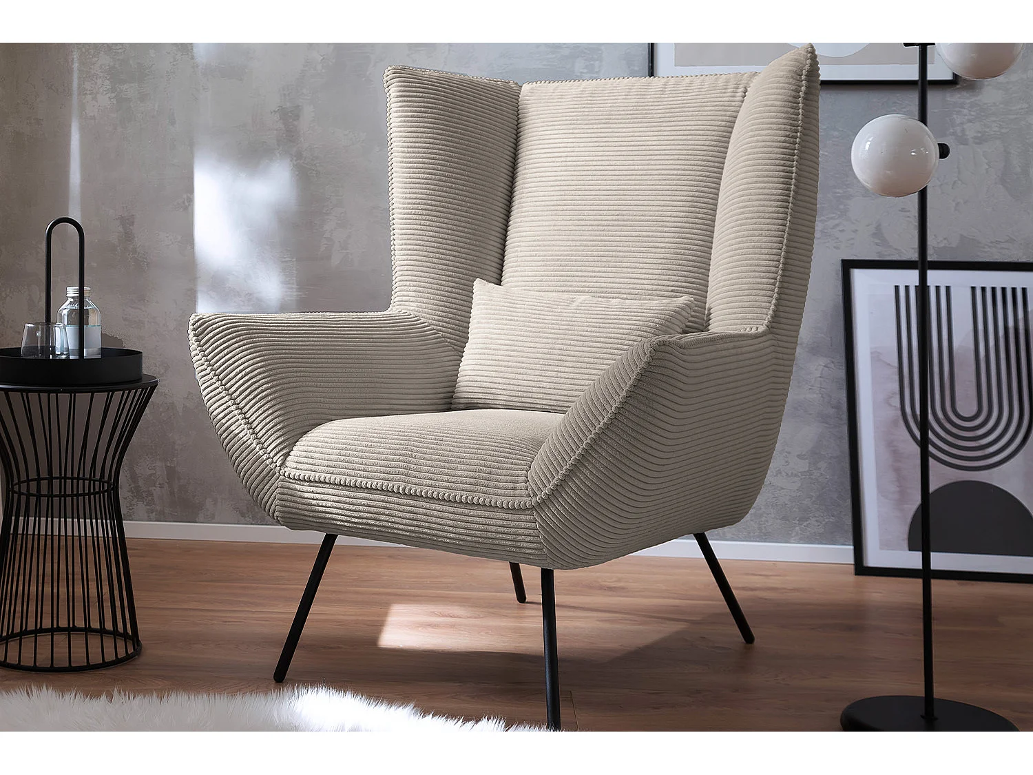 Relaxsessel - Granit Cord - IVA
