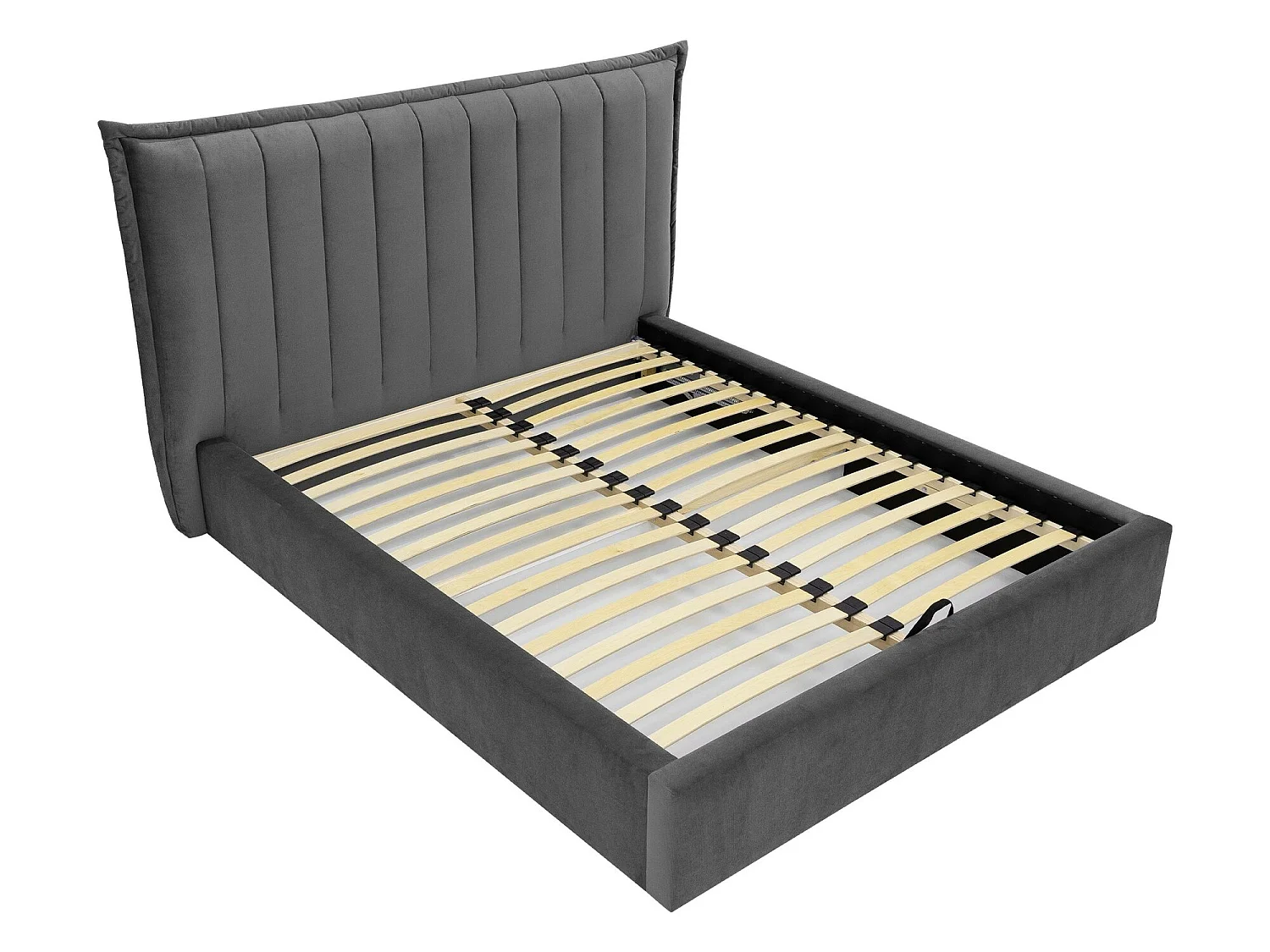 Cama Comfivo Solacium, Doble, Negro, Tapiz, Somieres, 23x22x12cm
