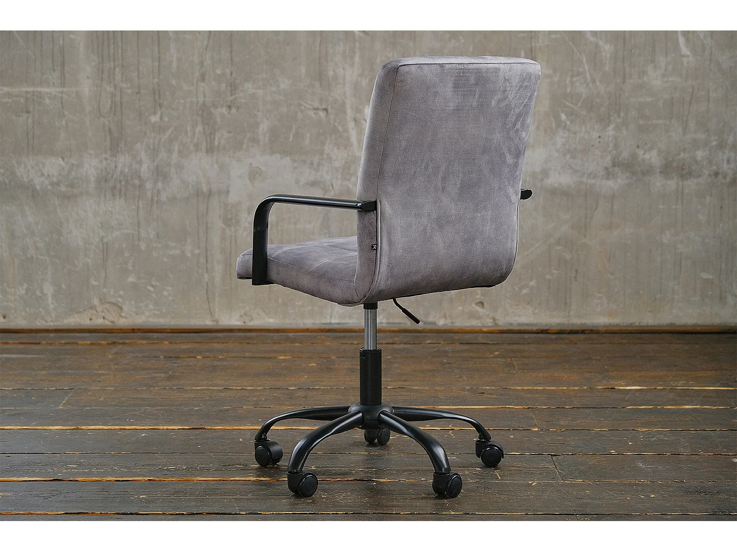 Bürostuhl - Silber Velvet - 52 x 52 cm - MERLE