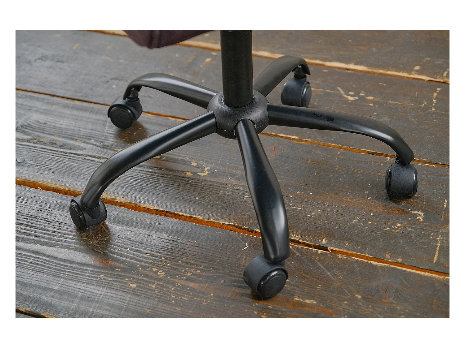 Bürostuhl - Grau Velvet - 52 x 52 cm - MERLE