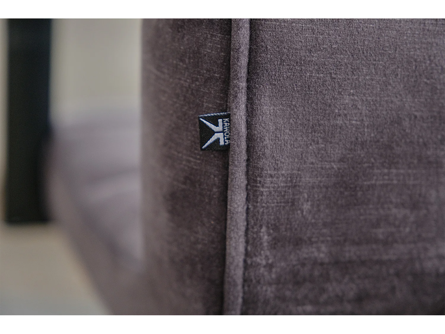 Bürostuhl - Grau Velvet - 52 x 52 cm - MERLE