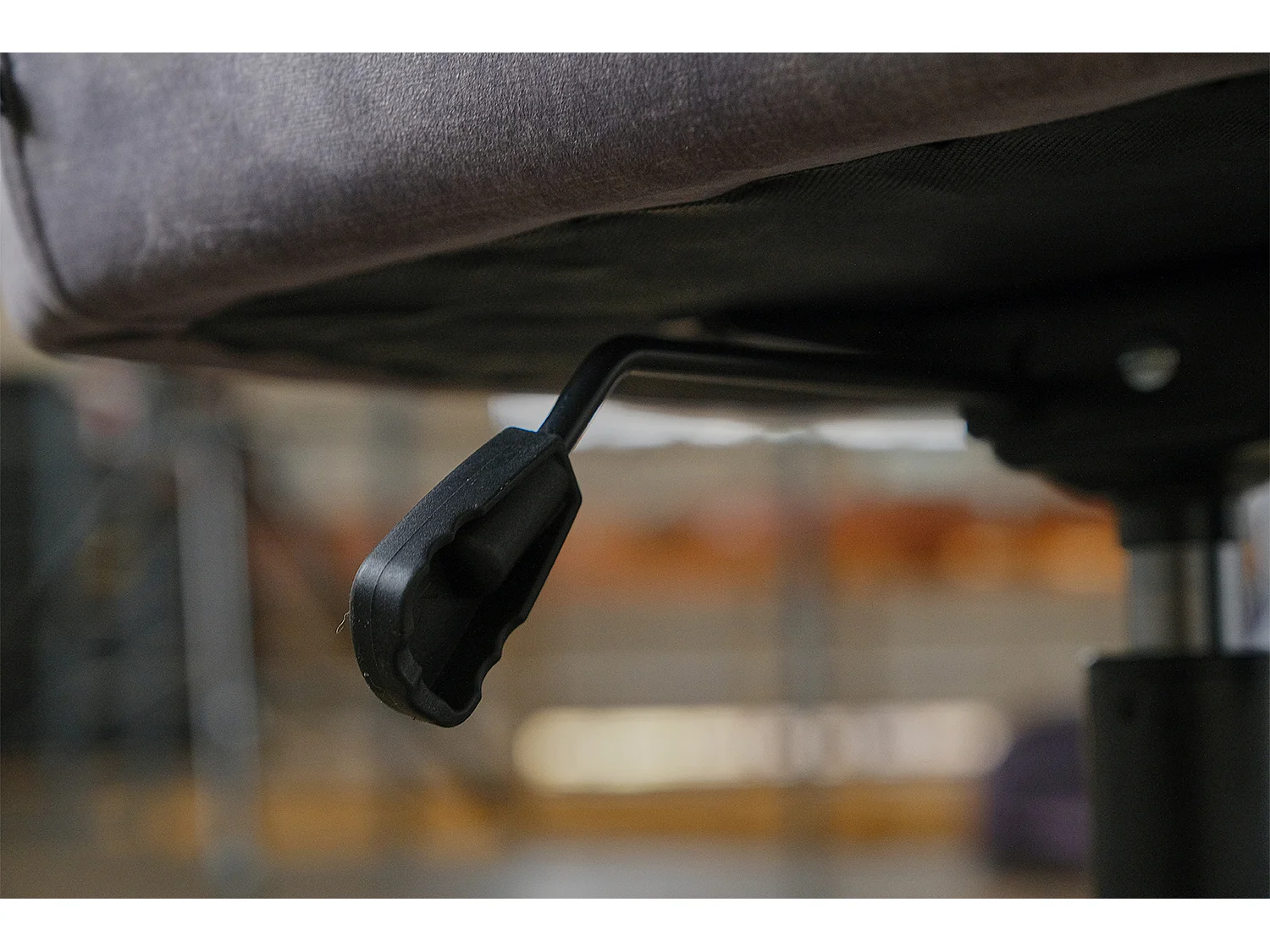 Chaise - Gris Velours - 66 x 63 cm - TERRY