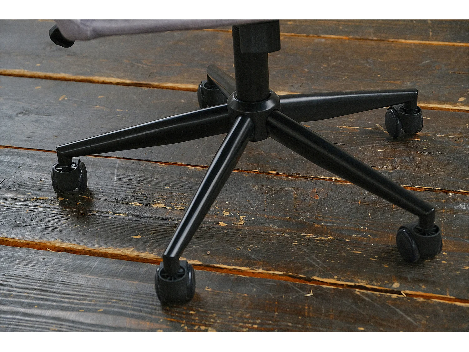 Armlehnenstuhl - Grau Velvet - 66 x 63 cm - TERRY