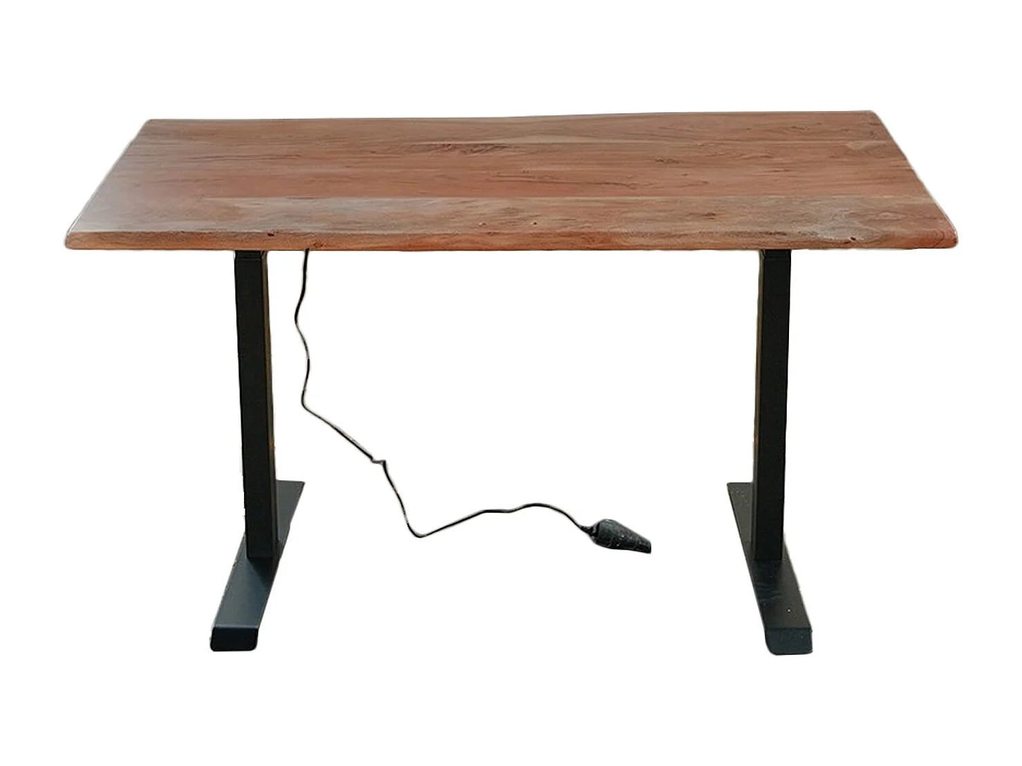 Elektrisch - Nussbaum Dekor Akazie - 120 x 80 cm - LORA