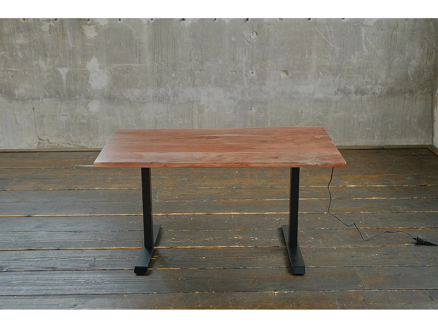 Elektrisch - Nussbaum Dekor Akazie - 120 x 80 cm - LORA