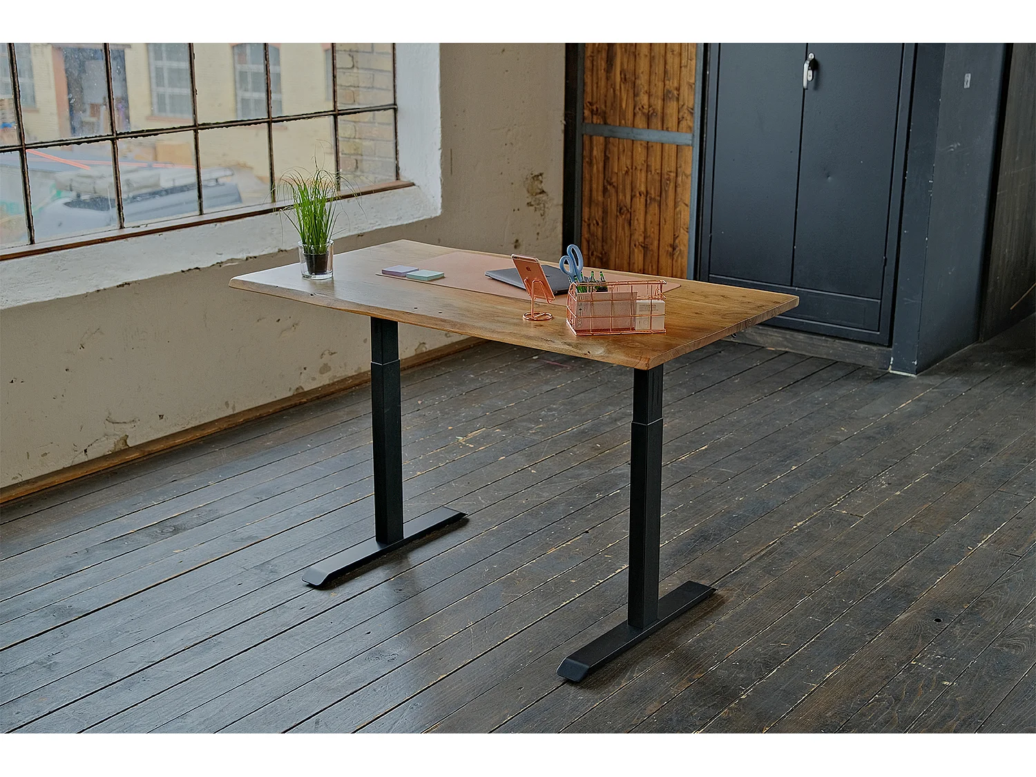 Elektrisch - Holz Holz - 120 x 80 cm - LORA