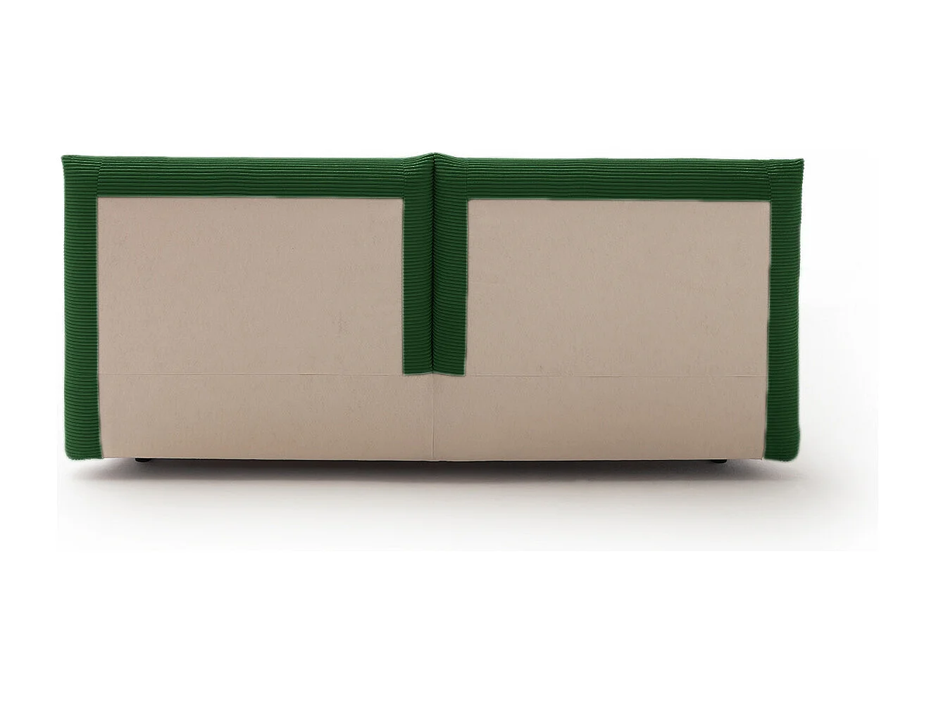 Cama - verde esmeralda pana - HENRY