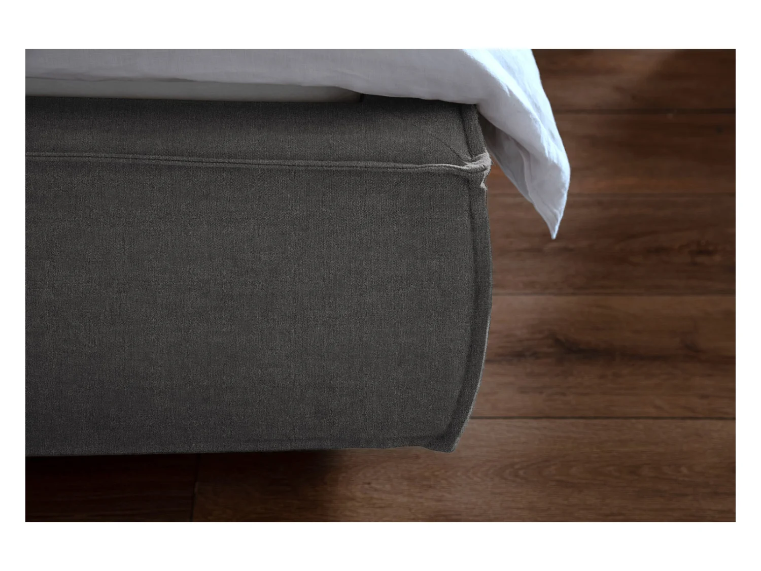 Cama - antracita tejido plano - CARLO