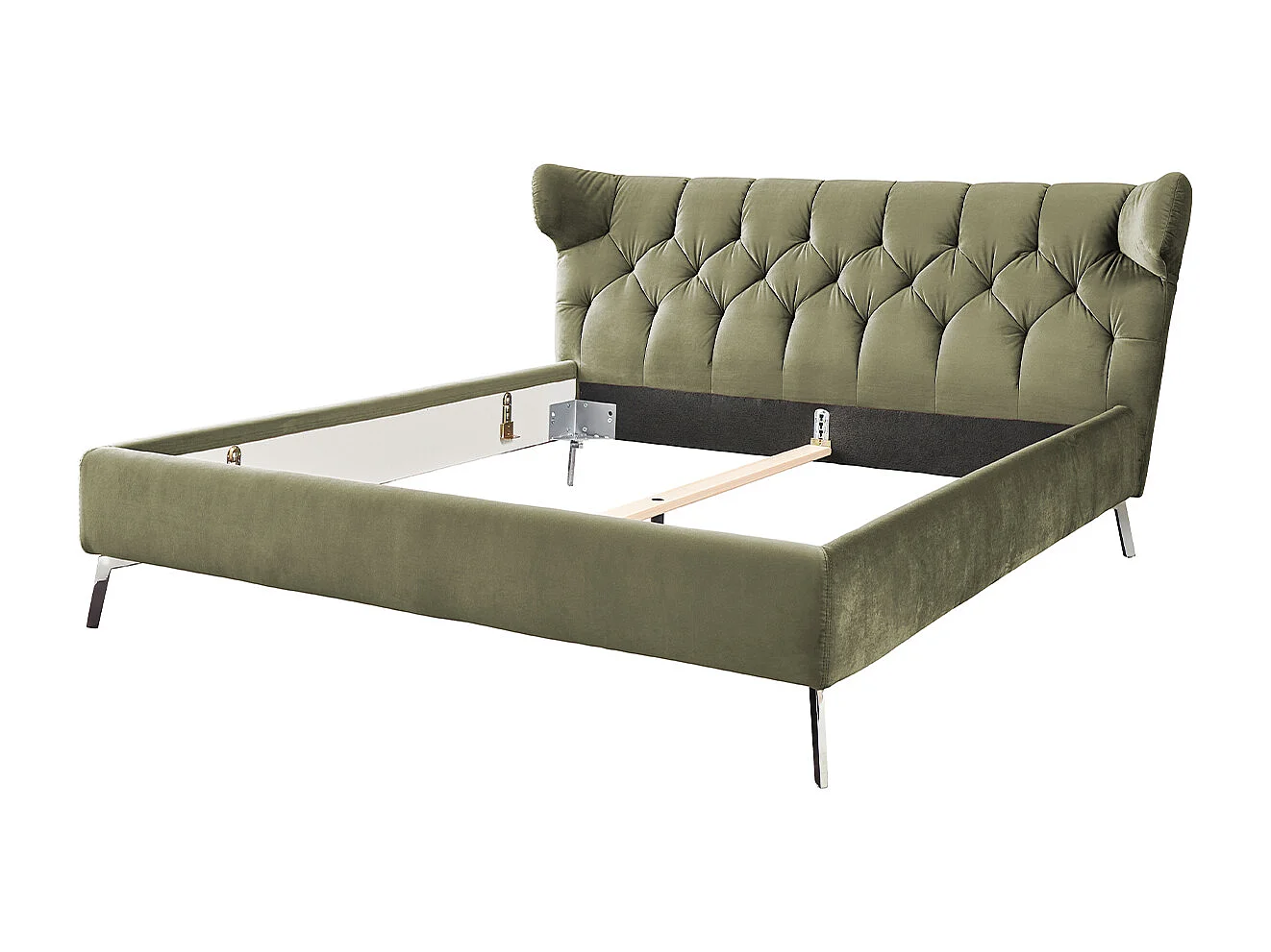 Cama - Verde terciopelo - CHARME