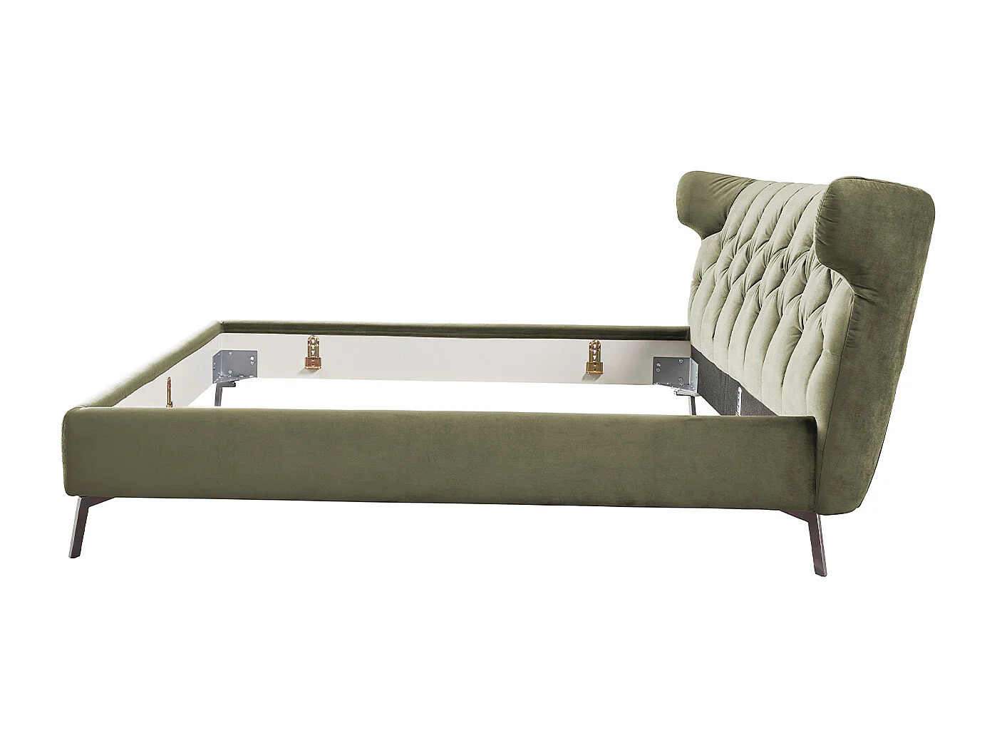 Cama - Verde terciopelo - CHARME