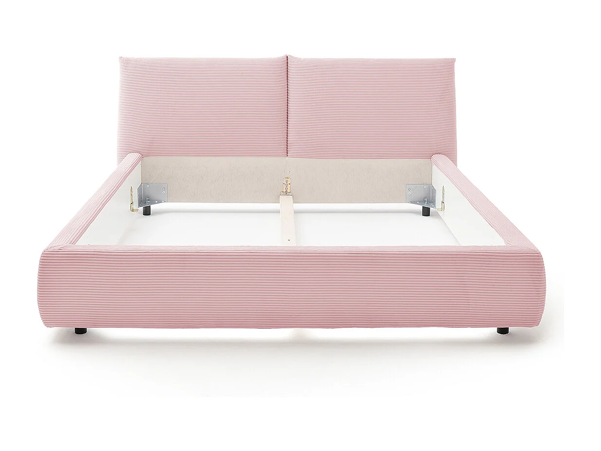 Letto - Rosa velluto a coste - HENRY