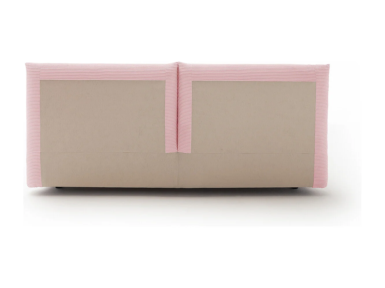 Letto - Rosa velluto a coste - HENRY