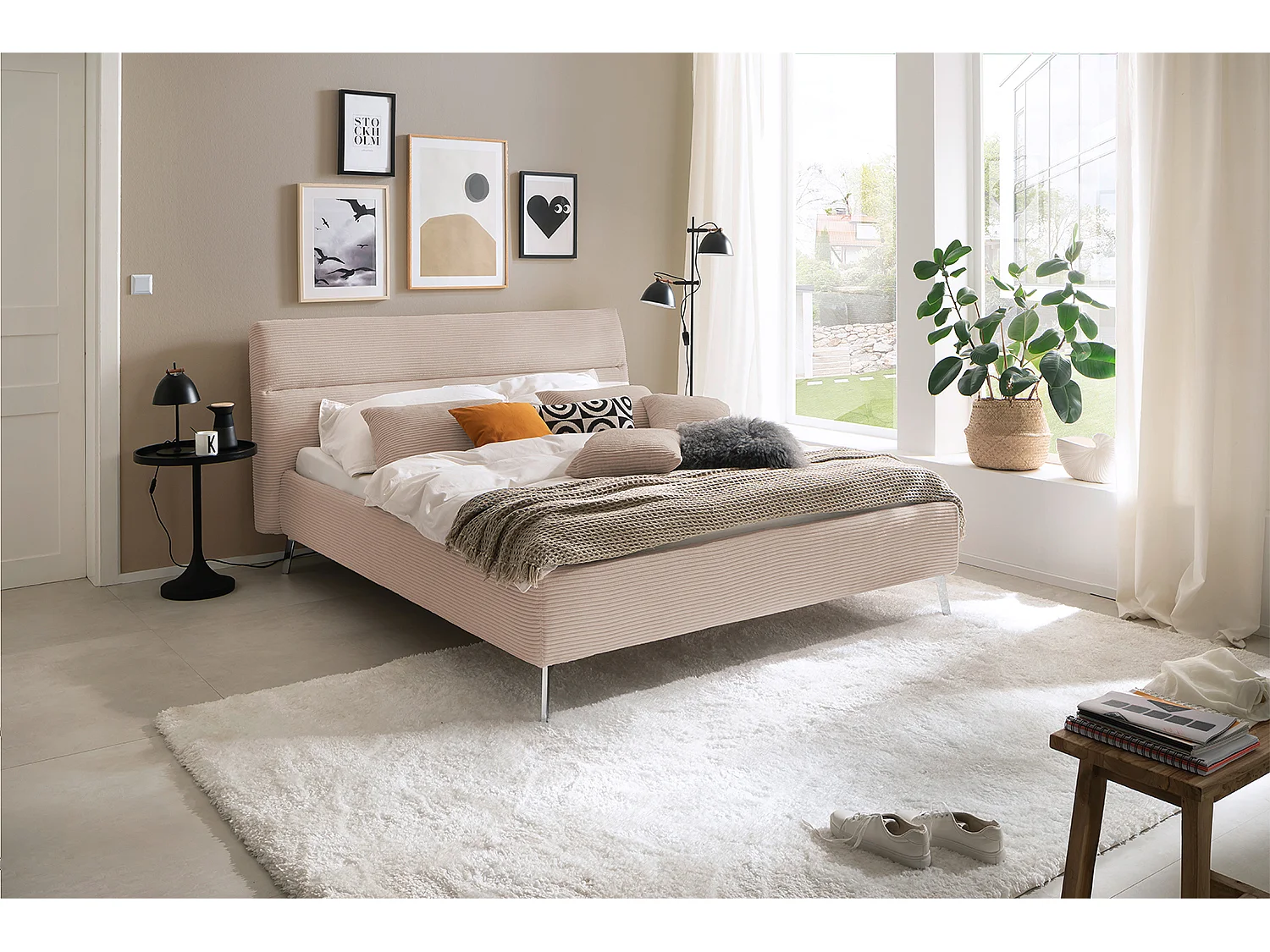 Letto - talpa velluto a coste - REMO