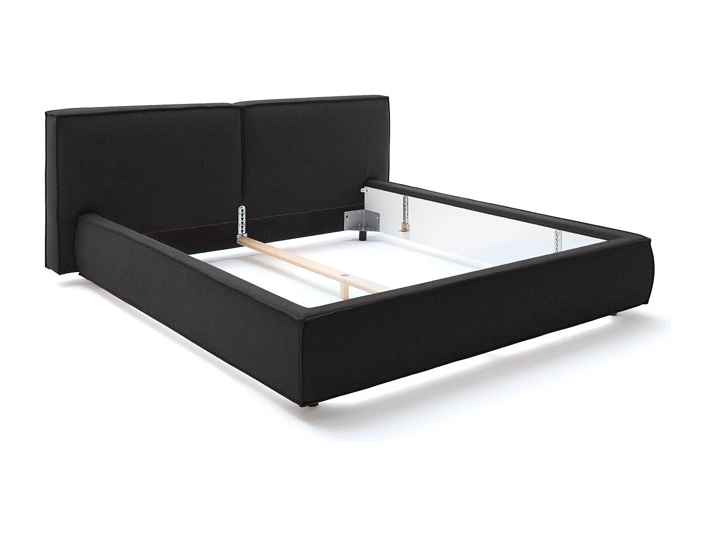 Cama - Negro tejido plano - CARLO