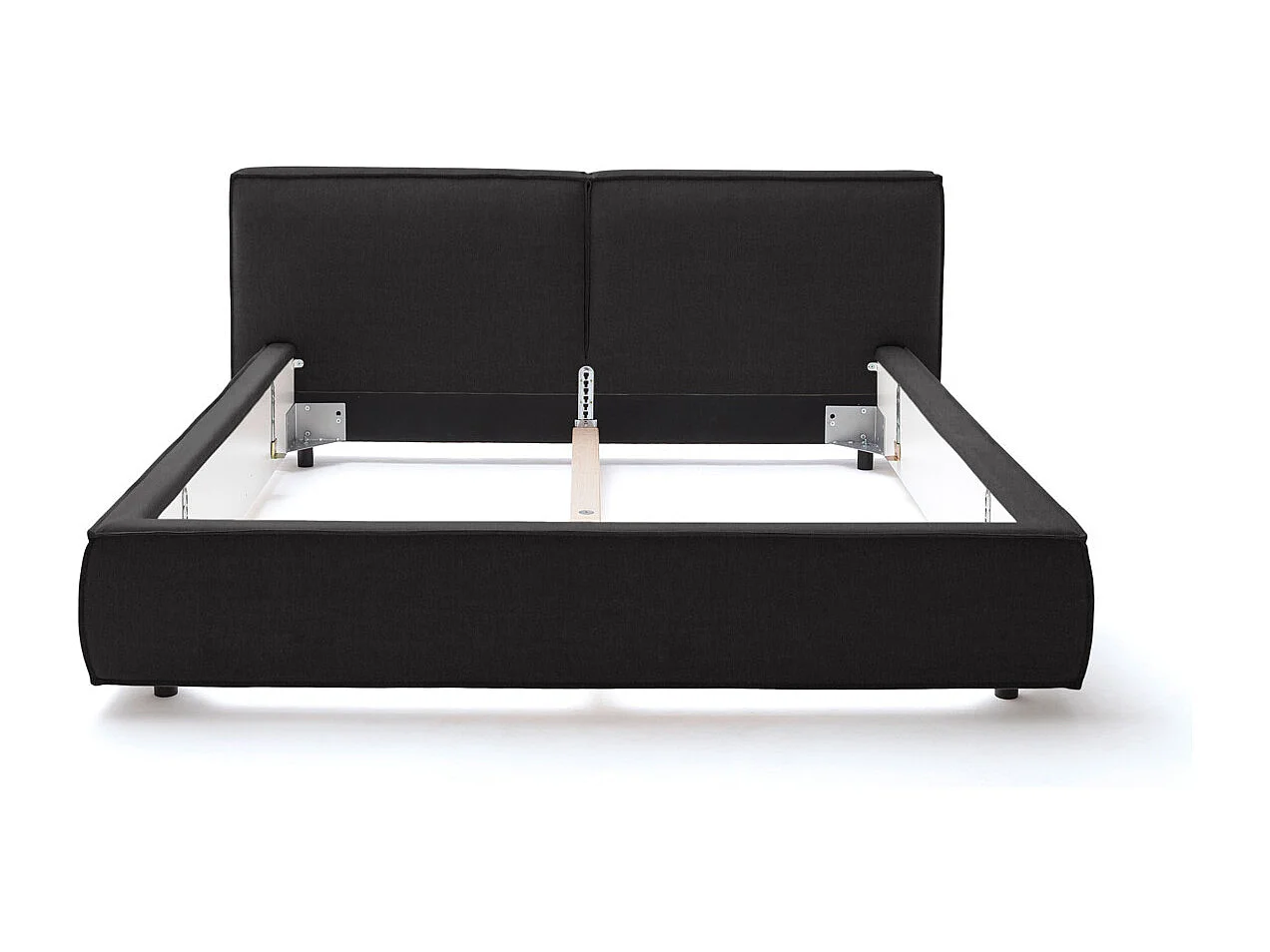 Cama - Negro tejido plano - CARLO