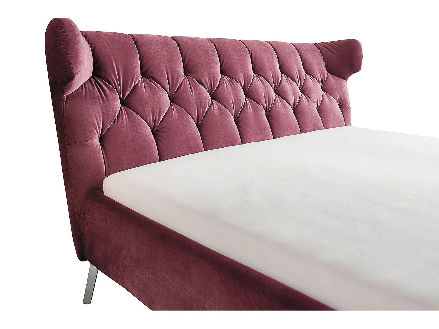 Polsterbett - Violett Velvet - CHARME