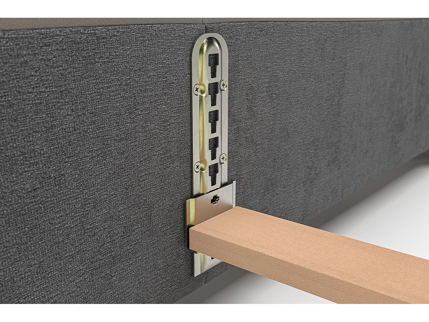 Cama - Gris piel - HENRY