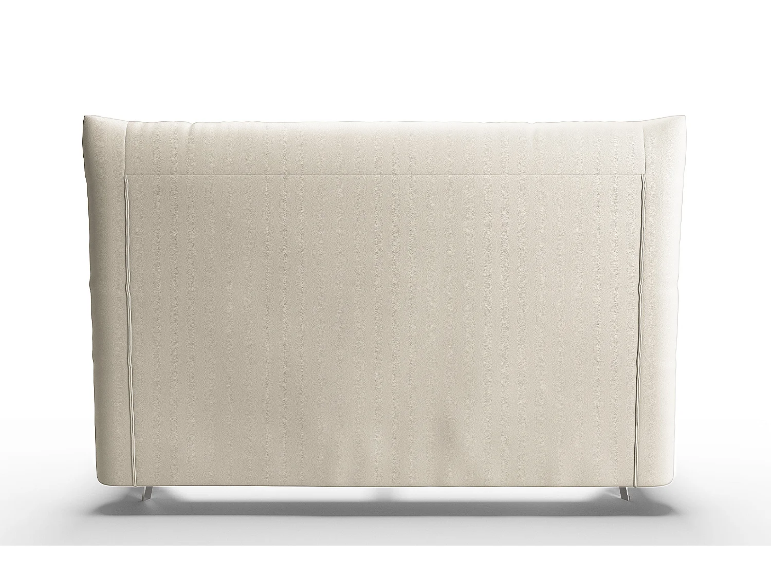 Cama - blanco piel - ANNY