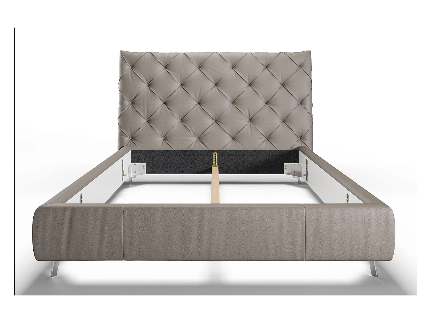 Letto - Grigio pelle - ANNY