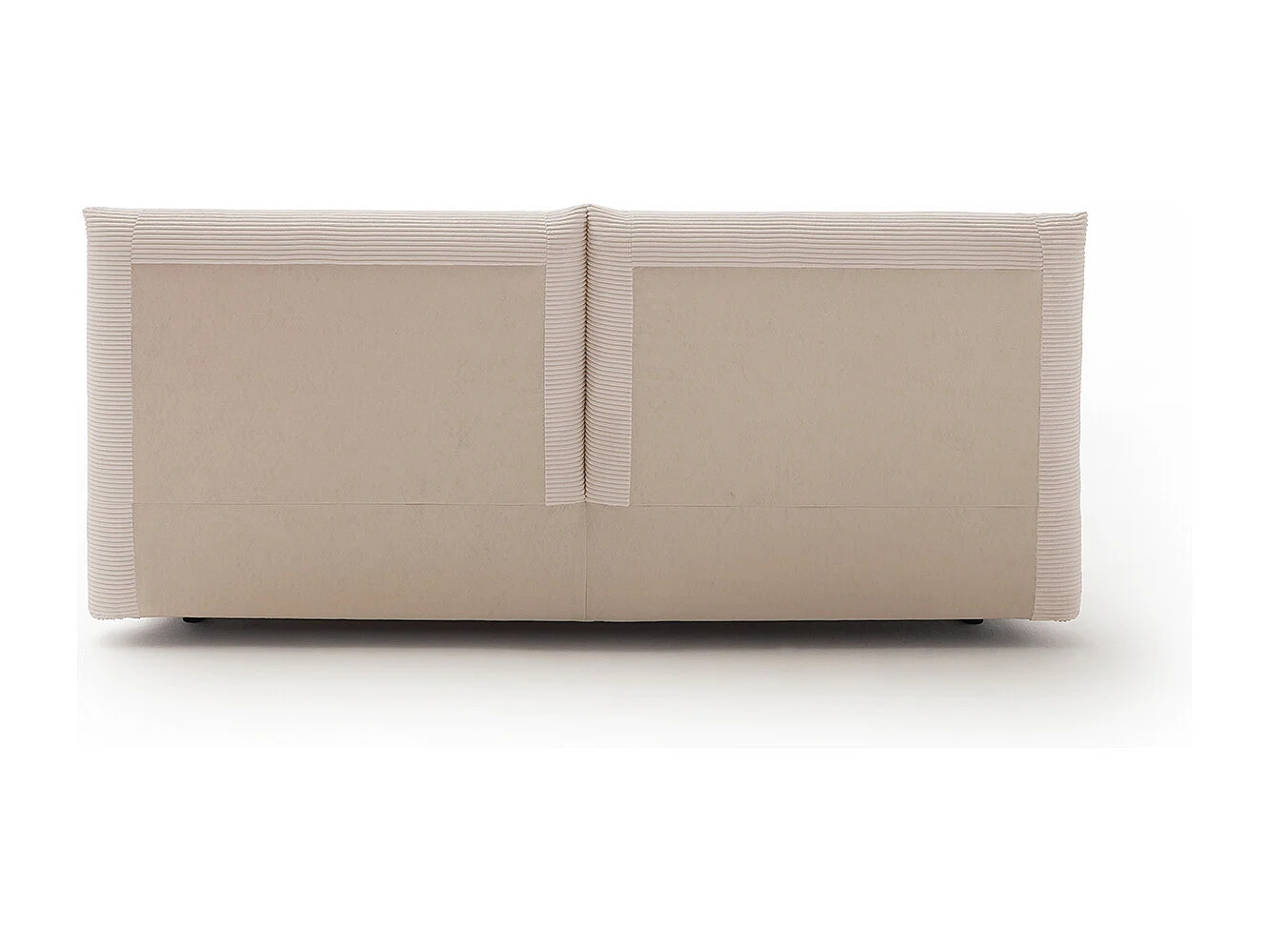 Polsterbett - Taupe Cord - HENRY