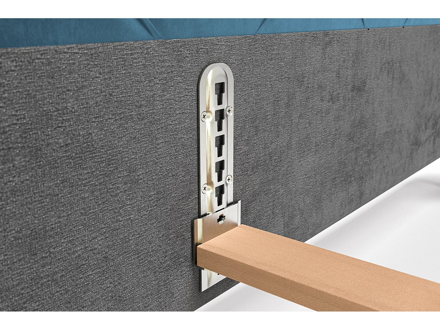 Lit - Pétrole Velours - ANNY