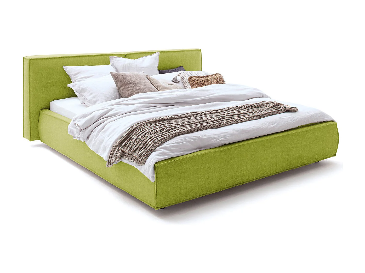 Lit - vert clair tissage plat - CARLO