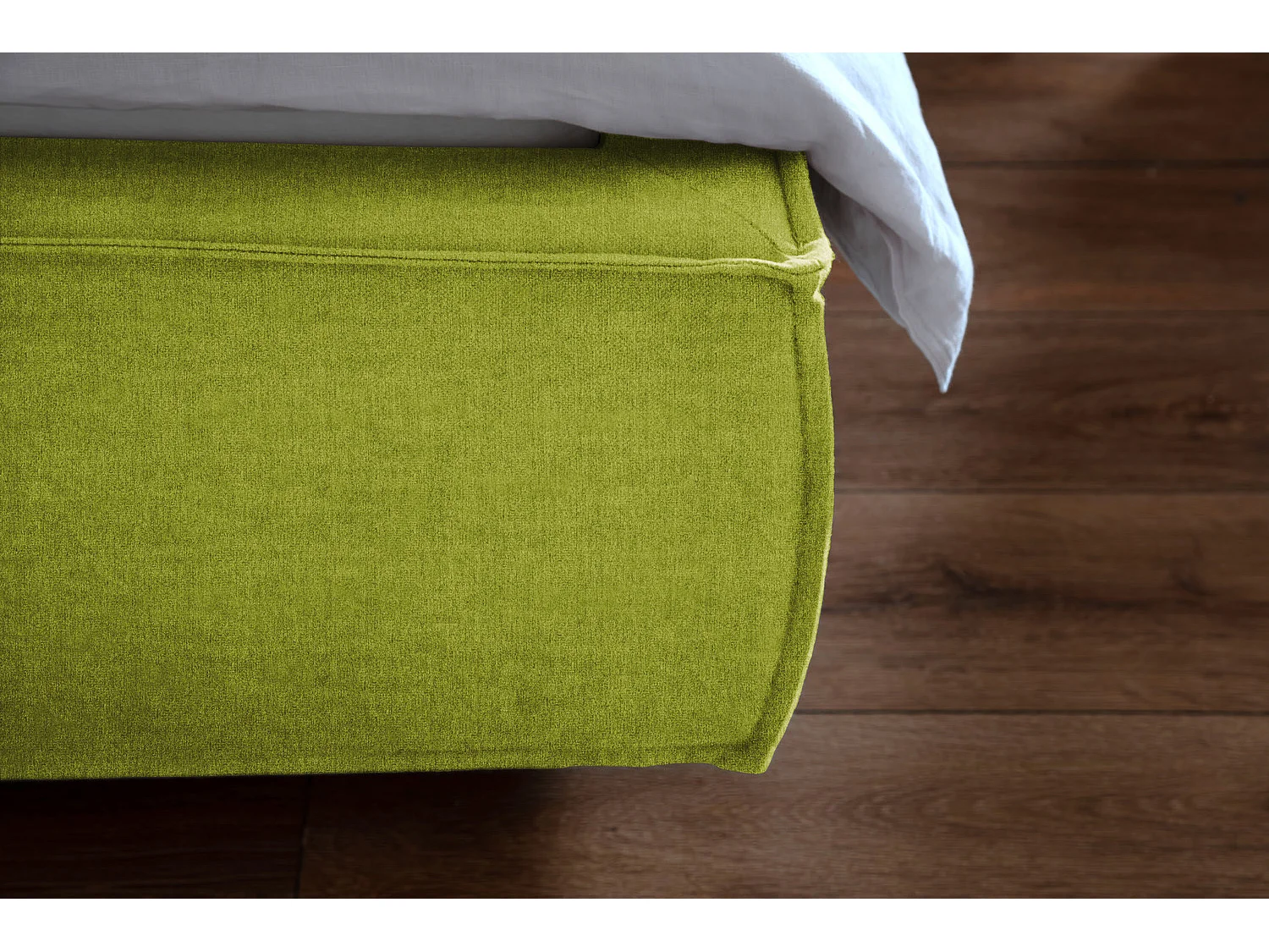 Lit - vert clair tissage plat - CARLO