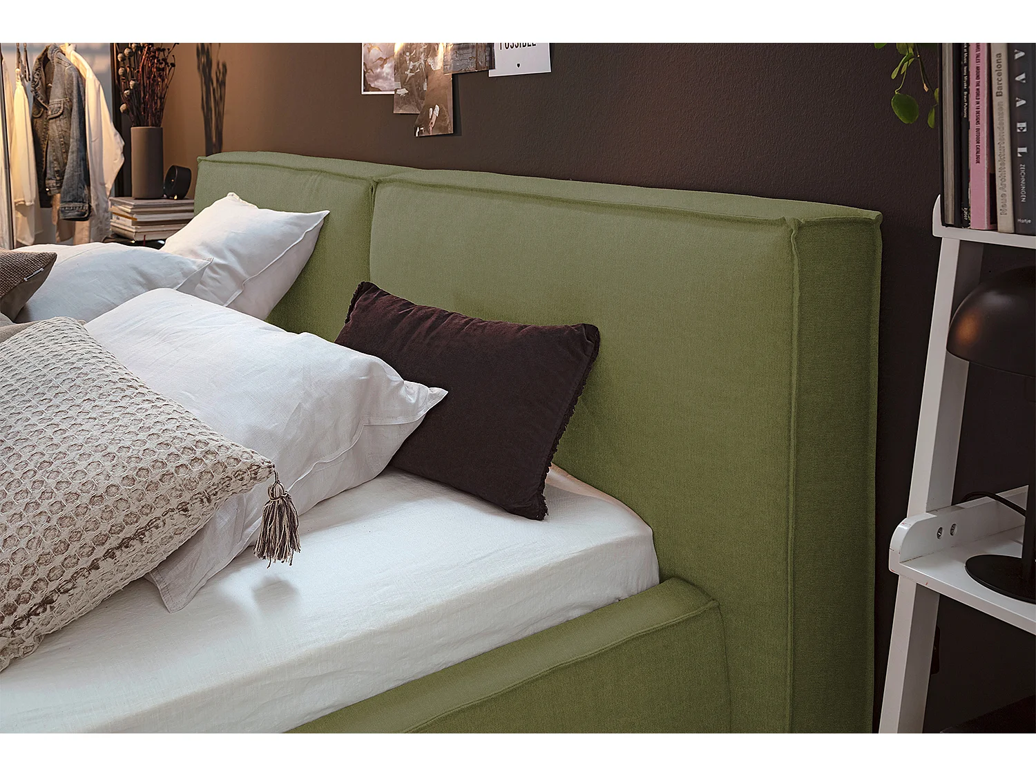 Letto - verde tessitura piatta - CARLO