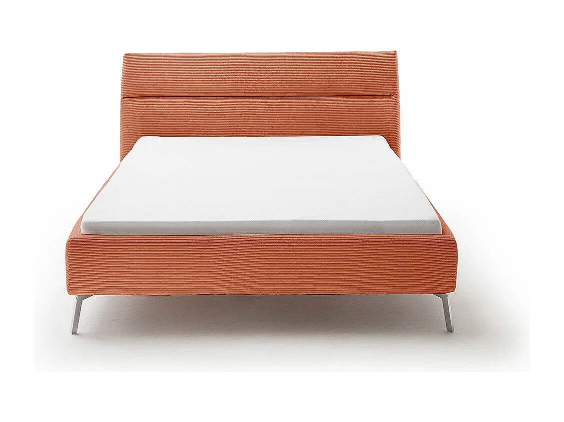 Lit - marron velours côtelé - REMO