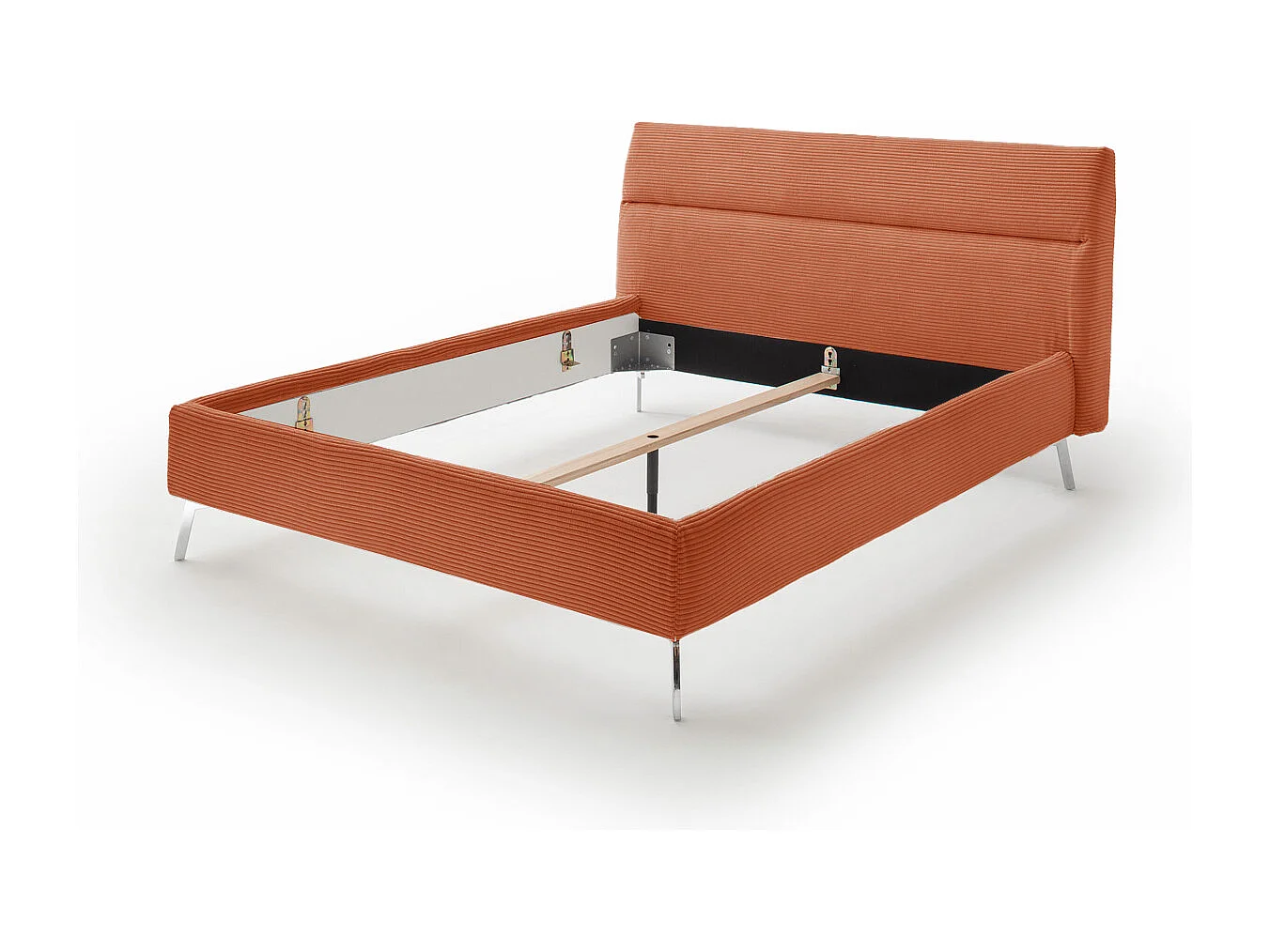 Lit - marron velours côtelé - REMO