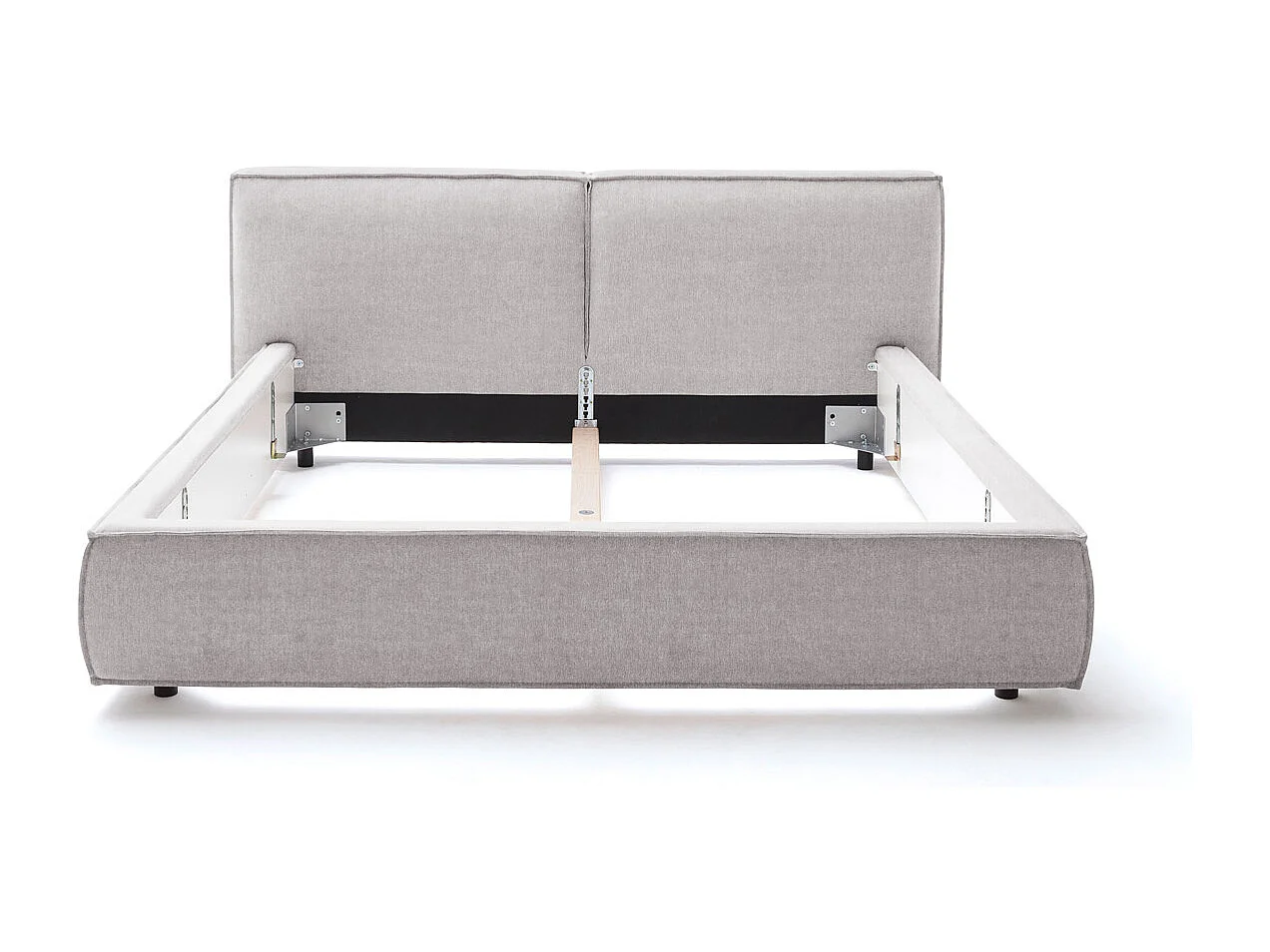 Cama - gris claro tejido plano - CARLO