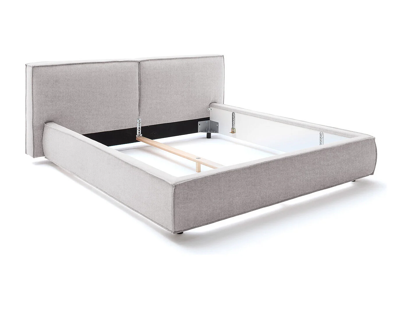 Letto - grigio chiaro tessitura piatta - CARLO