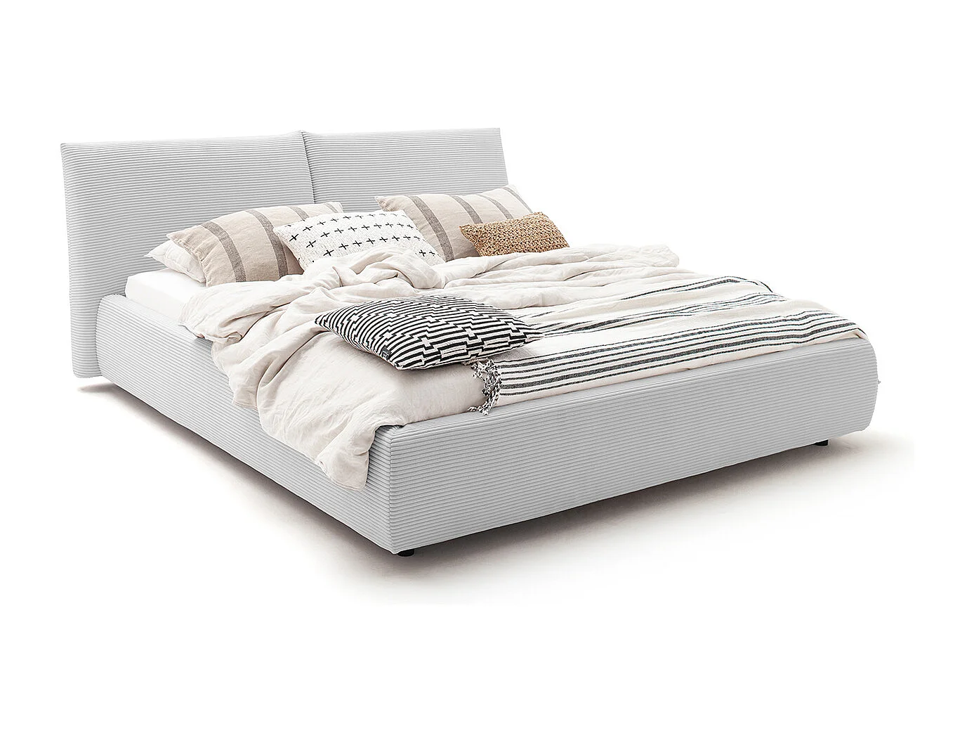 Cama - gris claro pana - HENRY