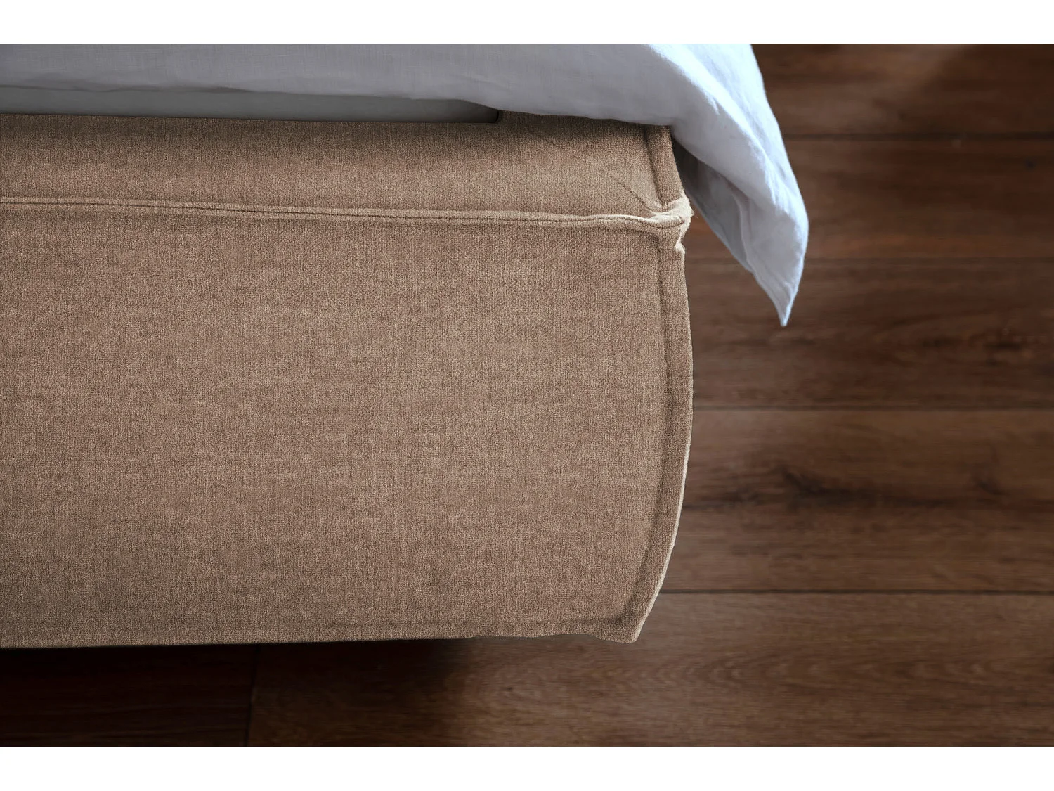 Letto - grigio pietra tessitura piatta - CARLO