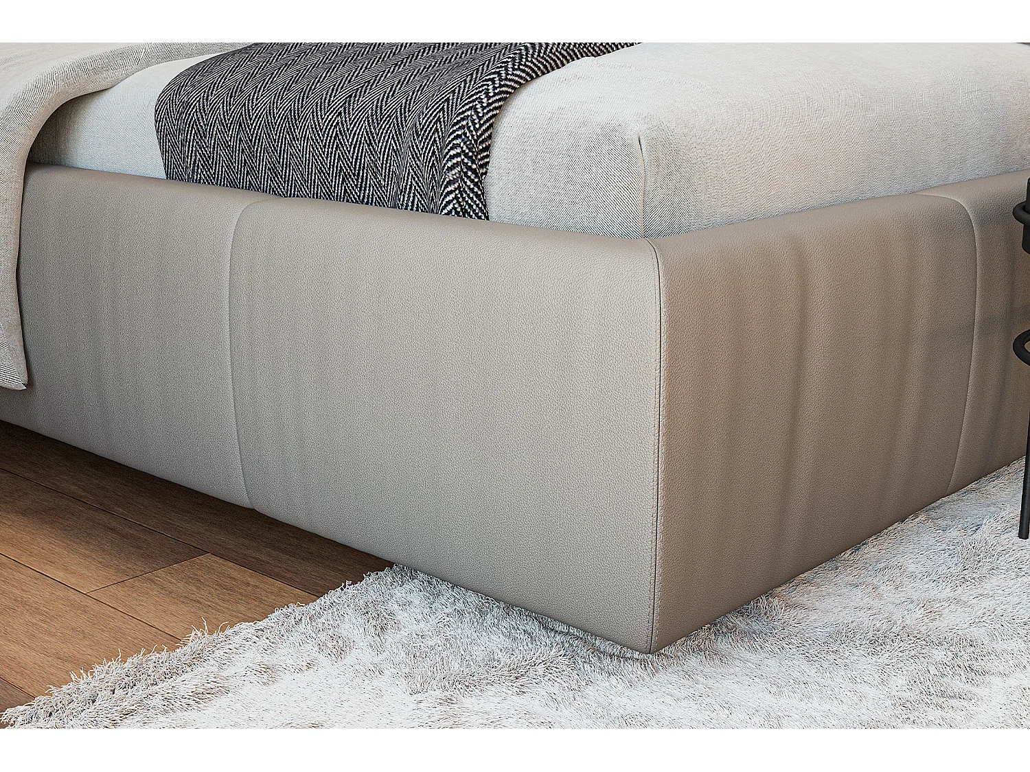 Cama - Gris piel - HENRY