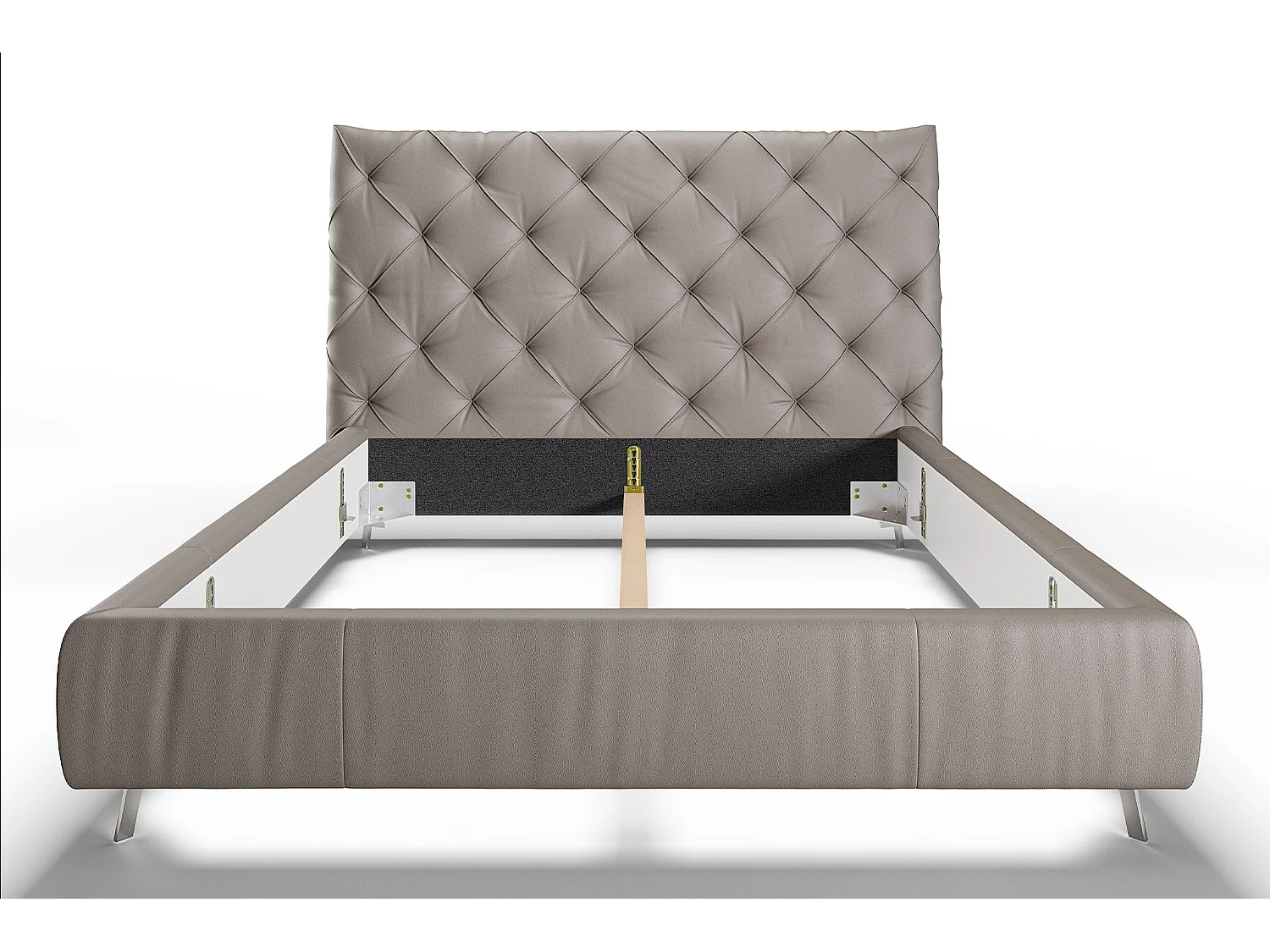 Cama - Gris piel - ANNY