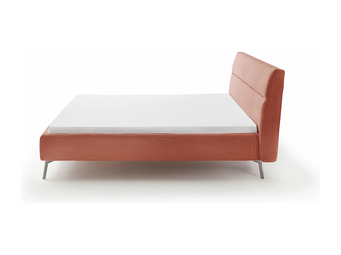 Lit - marron velours côtelé - REMO