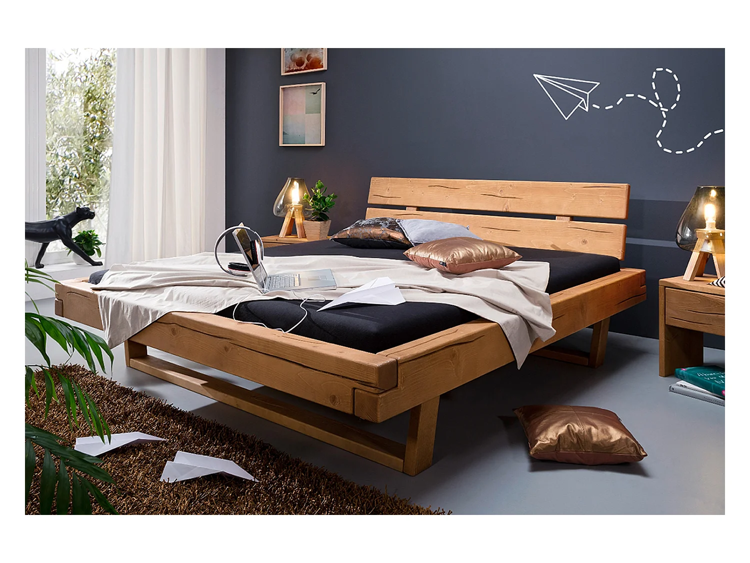 Letto - Legno Legno - MALA