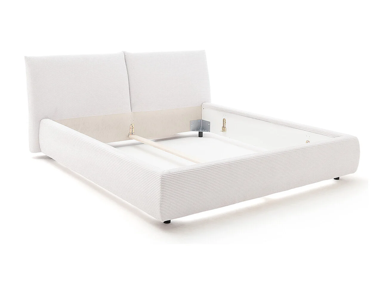 Letto - bianco velluto a coste - HENRY