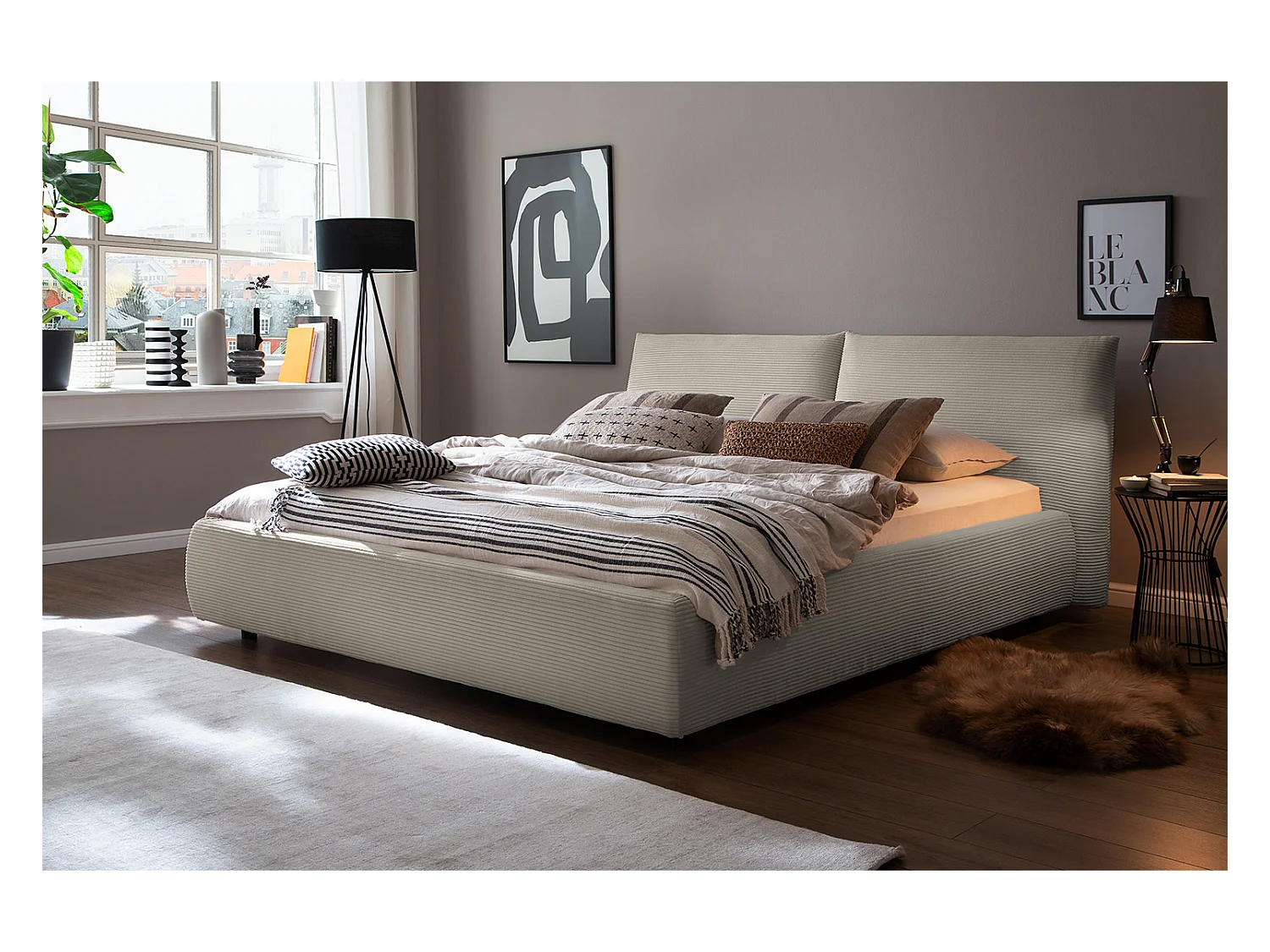 Letto - granito velluto a coste - HENRY