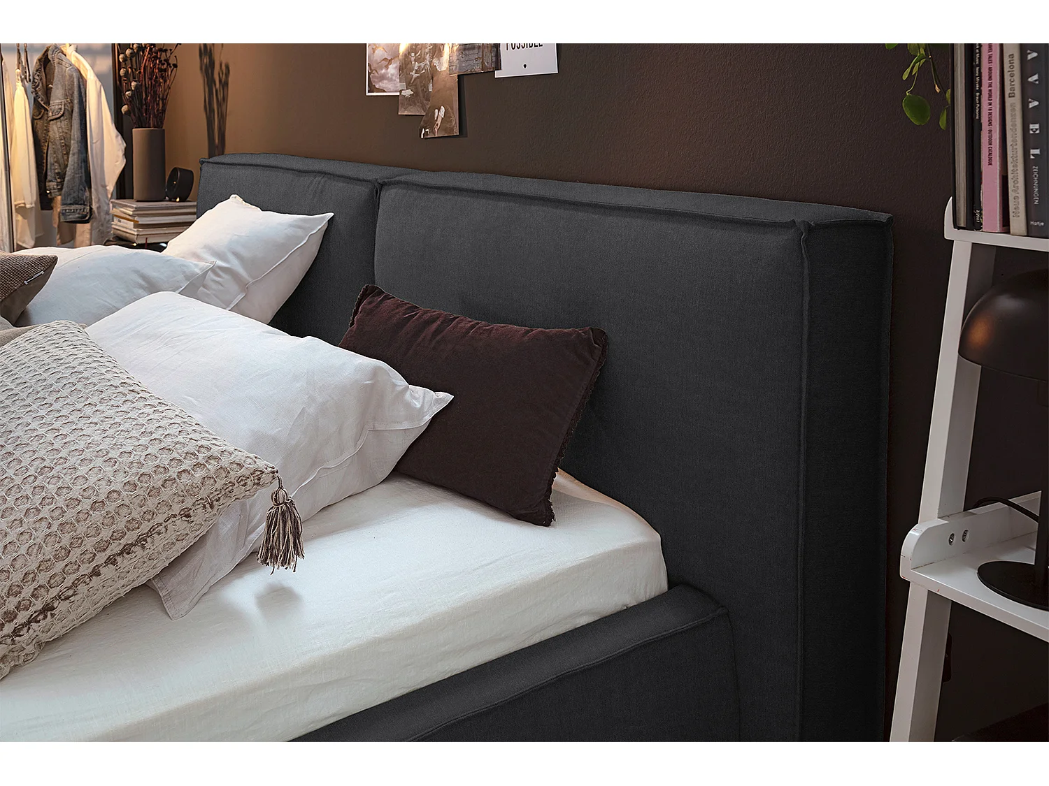 Lit - granit tissage plat - CARLO