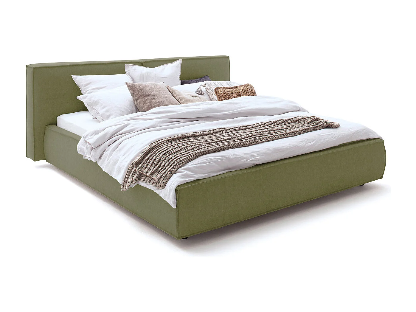 Letto - verde tessitura piatta - CARLO