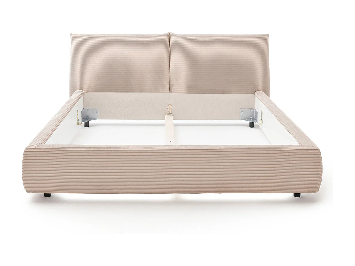 Letto imbottito - talpa Velluto a coste - HENRY