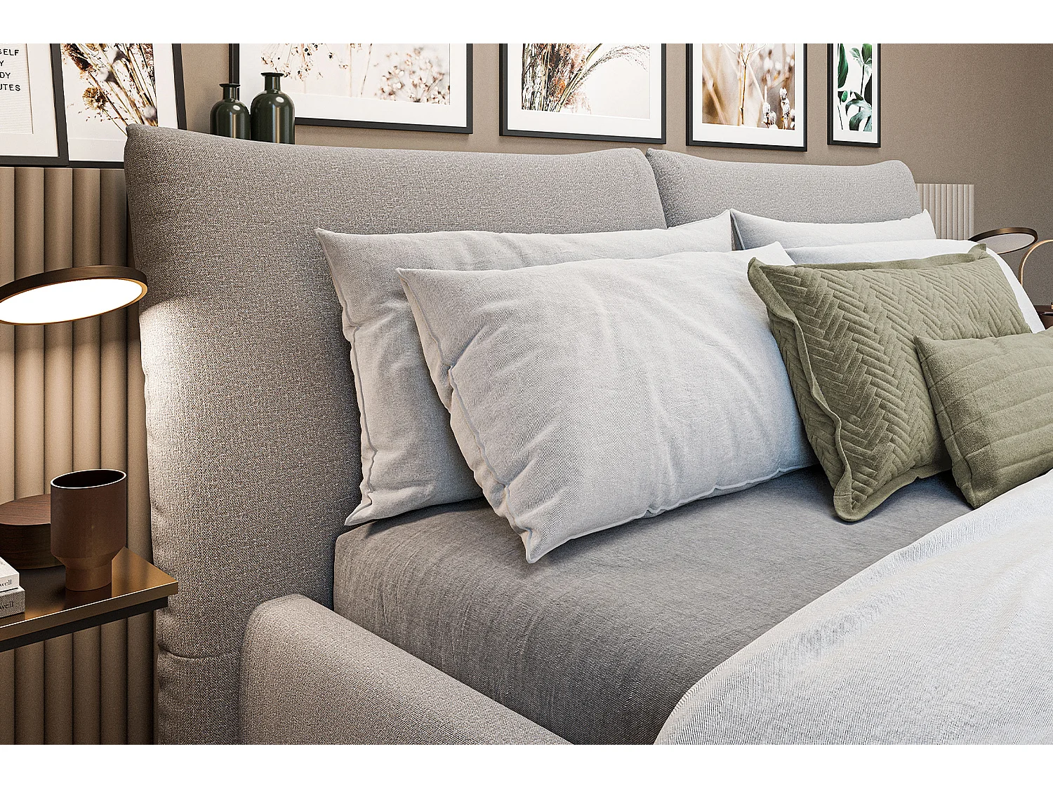 Letto - granito velluto a coste - HENRY