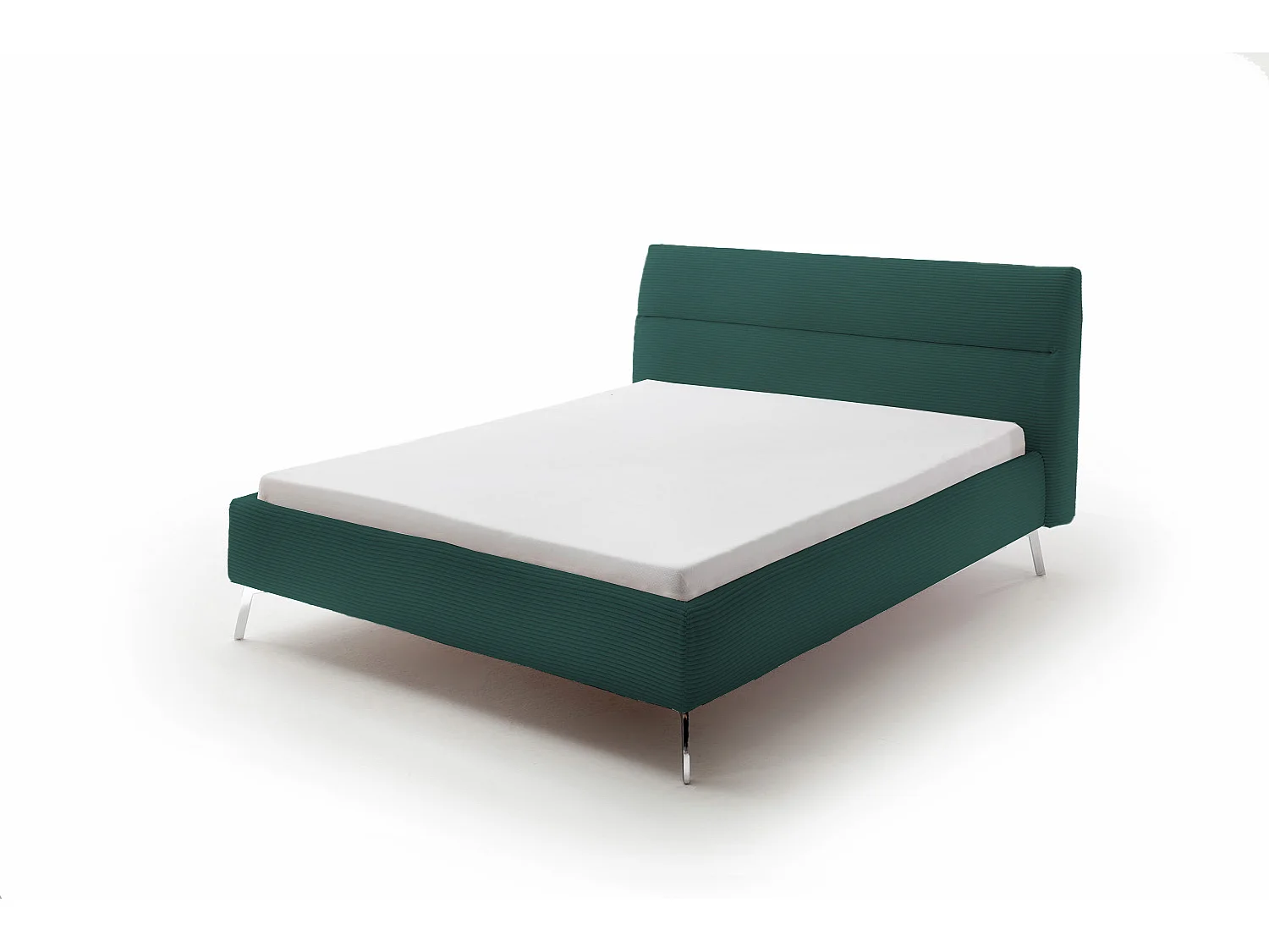 Lit - vert émeraude velours côtelé - REMO