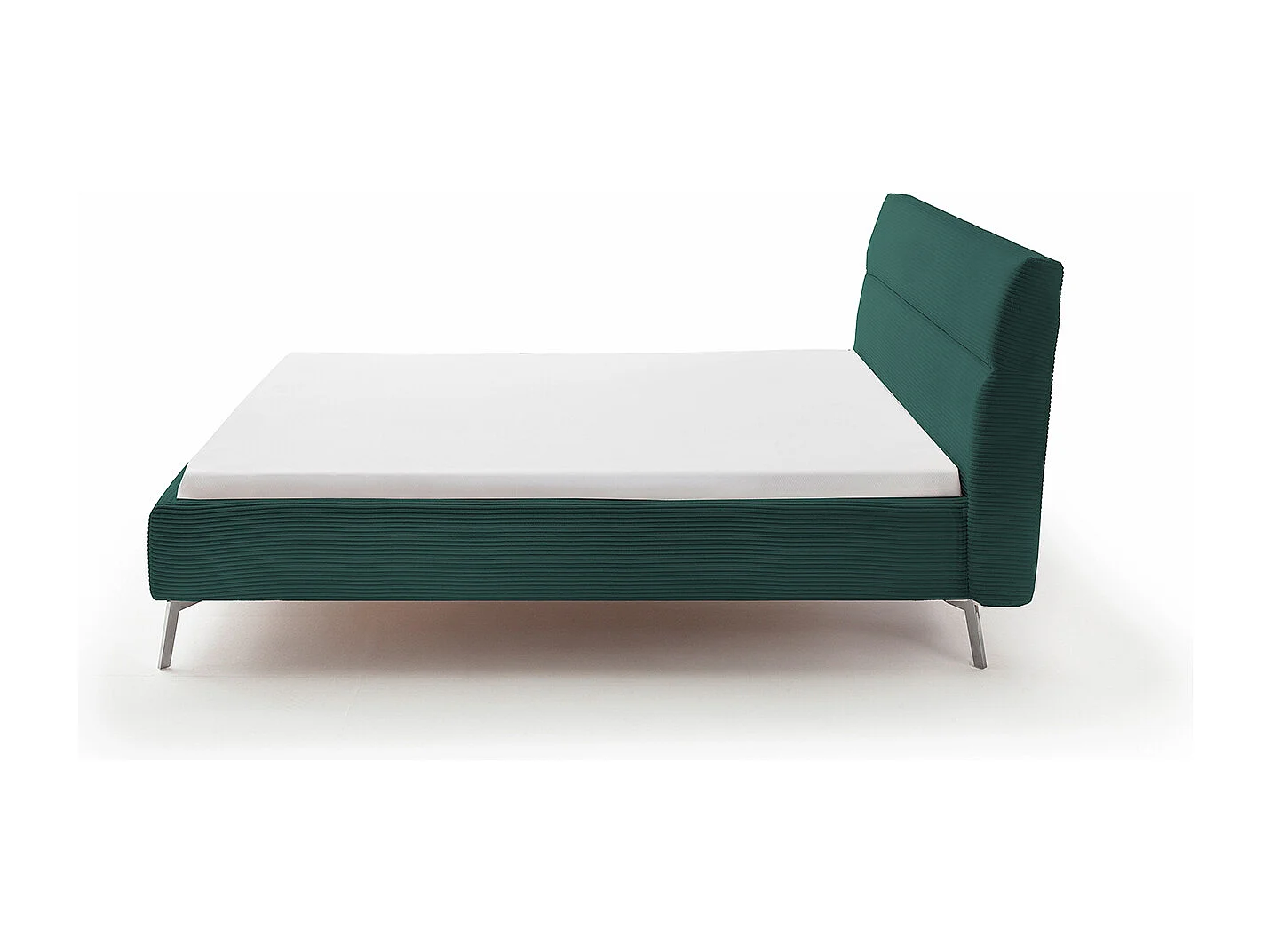 Lit - vert émeraude velours côtelé - REMO