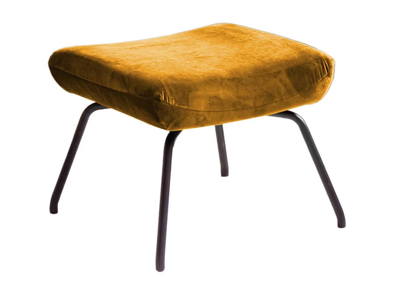 Pouf - giallo velluto - LOTTE