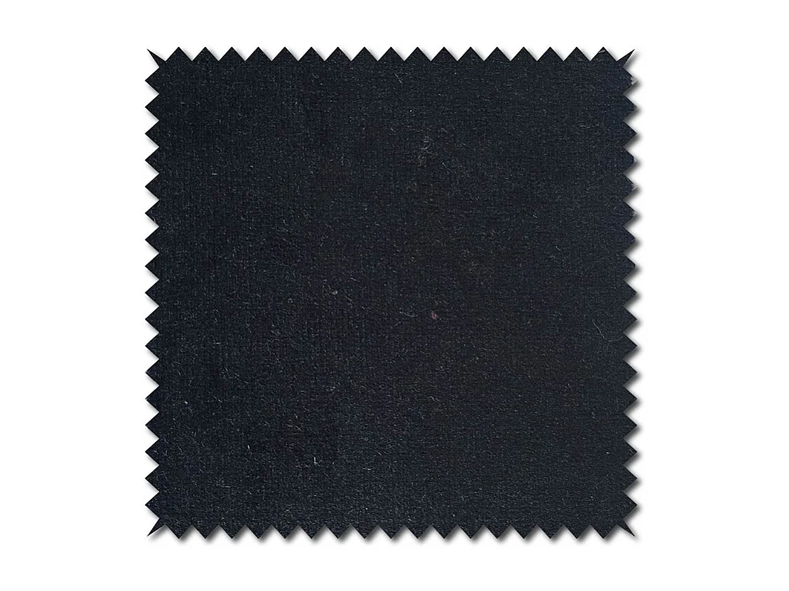 Hocker - Schwarz Velvet - LOTTE