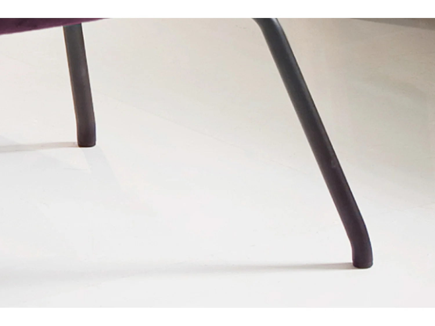 Hocker - Violett Velvet - LOTTE