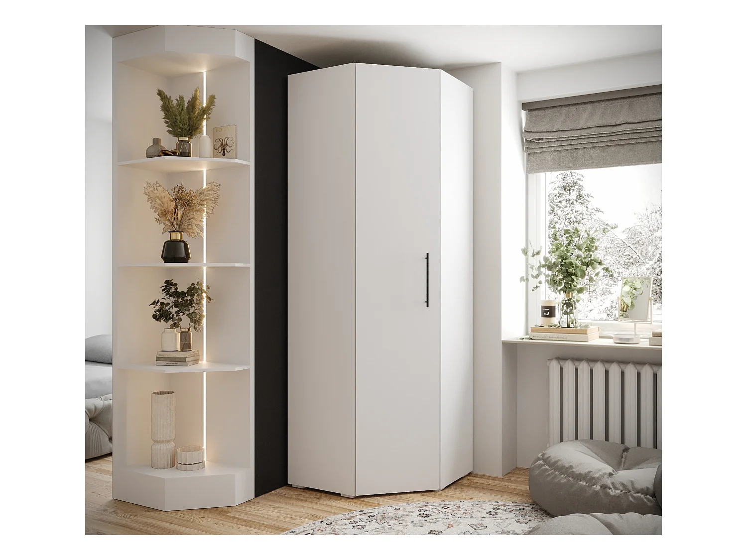 Hoek kledingkast Inova 3